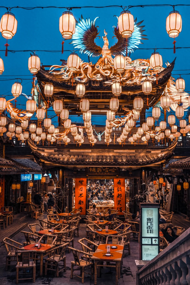 春节的成都不要只去春熙路，这里老茶馆文化NO.1，川味更浓！