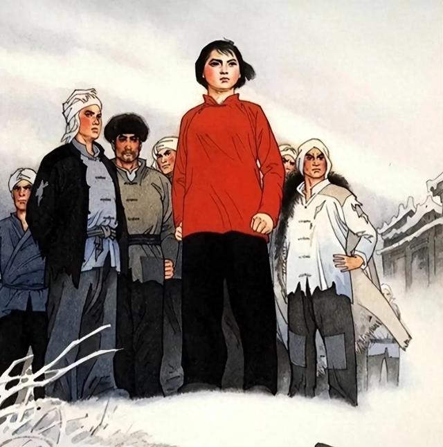 这就是革命烈士刘胡兰亲妹的真实样貌,和刘胡兰神似,罕见老照片