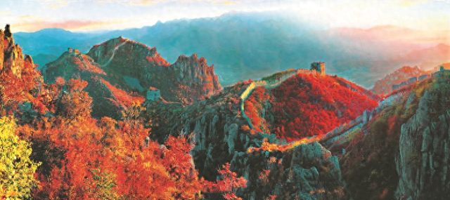 层林尽染时漫山红叶舞