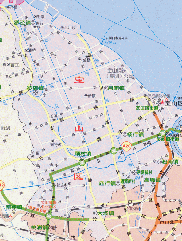 上海宝山，四大古镇