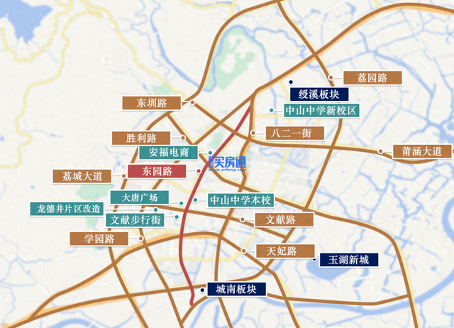 区府! 名校! 商业! 实探莆田南北大动脉，见证主城楼市发展!