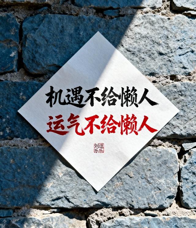 日子是过出来的	，不是躺出来的