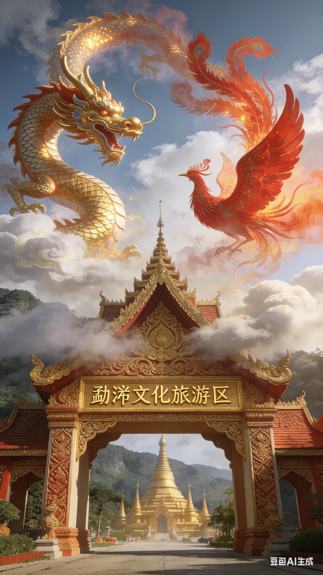 无双道龙赵小荣游记《 一笔祥龙行天下 》（一六四）勐泐大佛寺