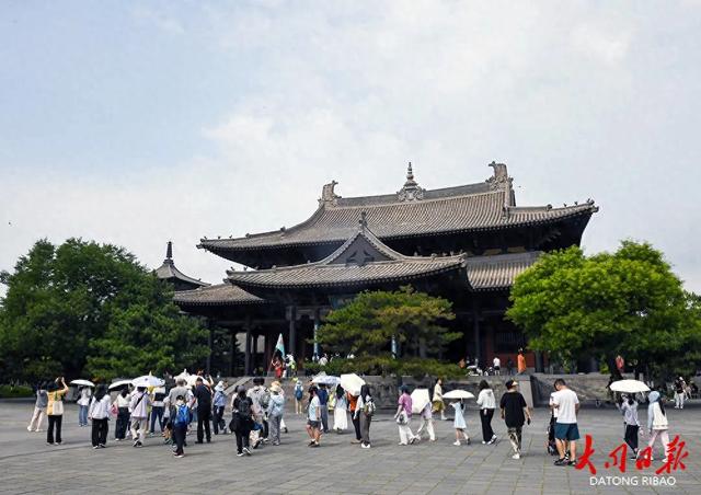 上半年接待游客数量创历史新高,大同文旅市场持续火爆~