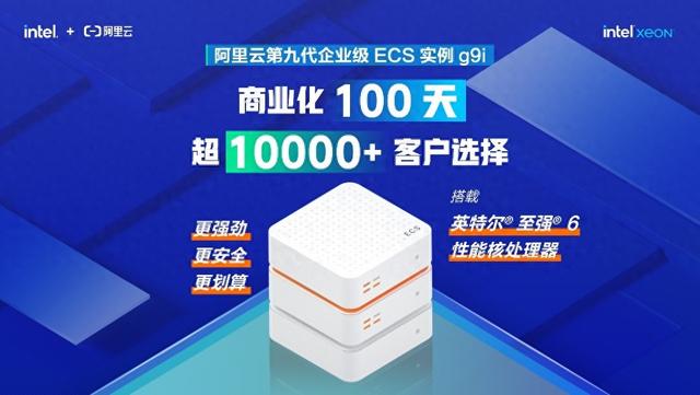 英特尔至强6助力阿里云第九代企业级ECS 100天赢得超万家客户青睐