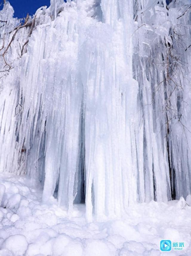 来沂山赏冰瀑，解锁冬日限定浪漫