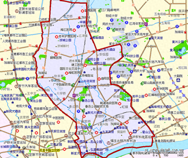 上海虹口，四大文化街区