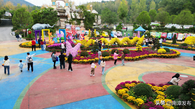 暖阳正好，赏花遛娃两不误，速来南漳这里！
