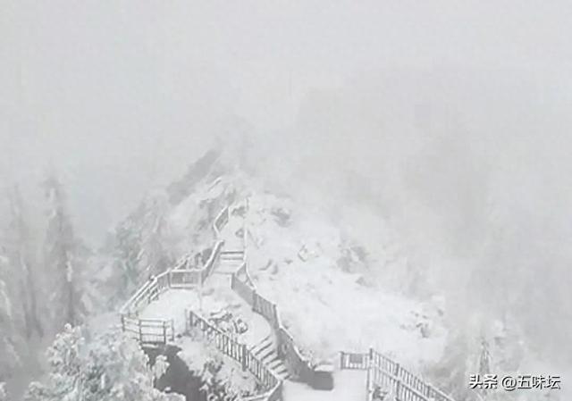新疆西藏青海多地国庆突降大雪 部分道路结冰致车辆滞留
