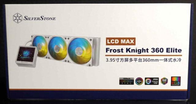 500价位LCD液晶屏360水冷：银昕E360 MAX水冷散热器装机评测