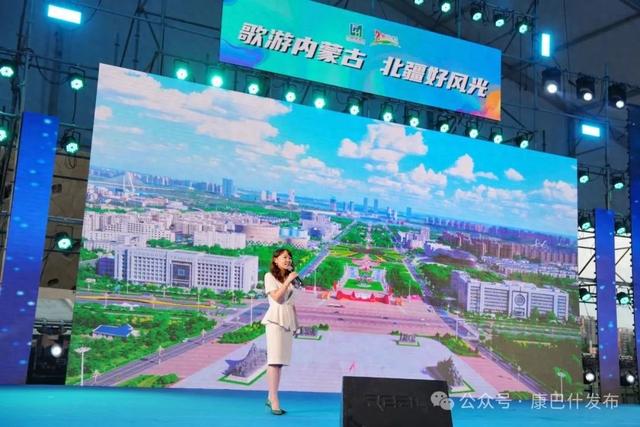 康巴什与东胜的浪漫暮色邂逅