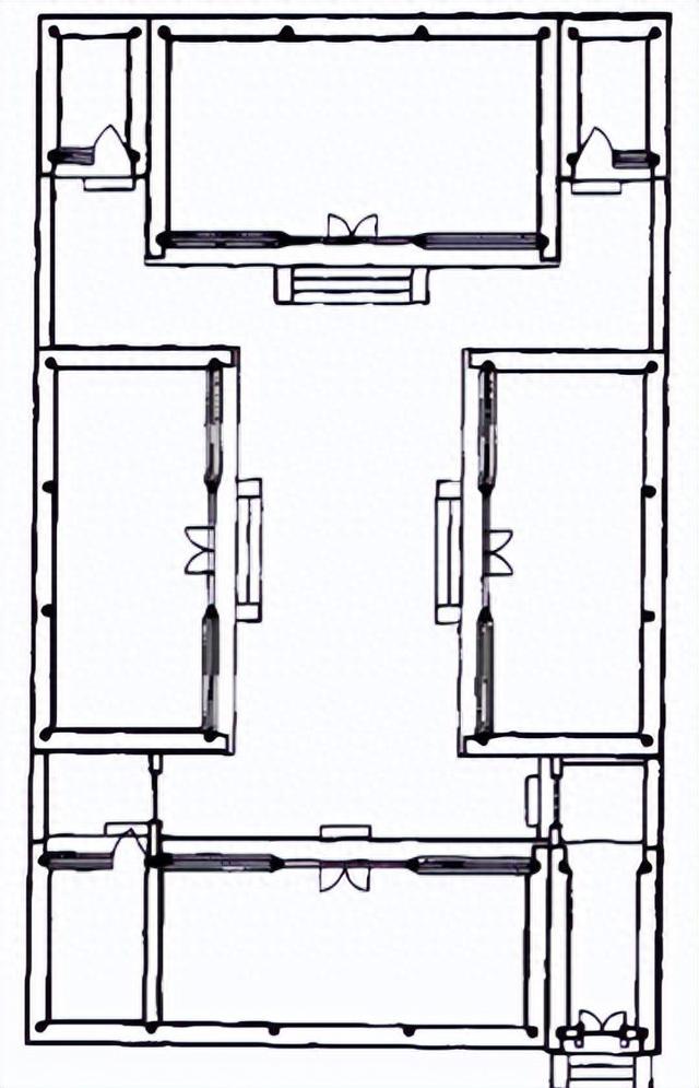 自建房与四合院（3）——北京四合院的布置格局（篇1）