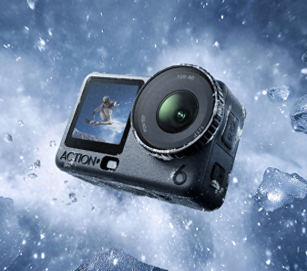 大疆发布Action 6运动相机 1/1.1英寸传感器 2998起售