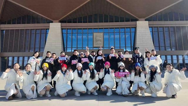 中卫冬季文旅推介登上包银高铁