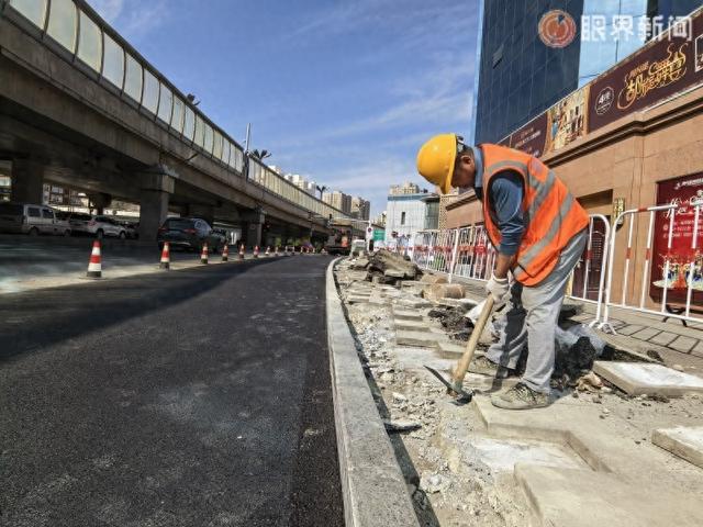 拓宽道路、新增停车场......乌鲁木齐大巴扎景区周边有这些变化