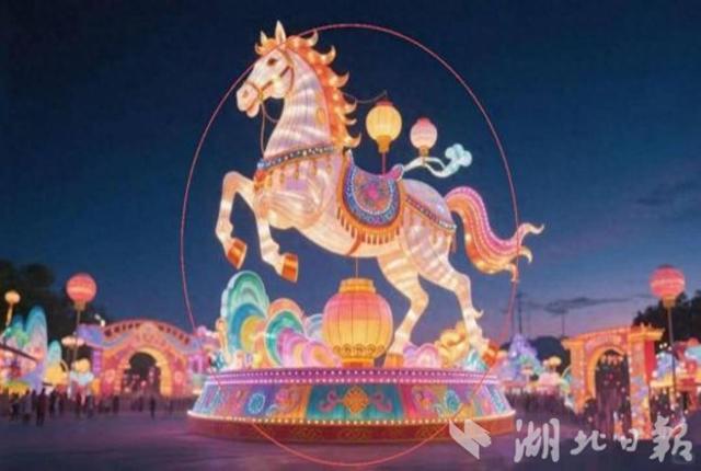 正月十五，到湖北省博物馆观灯、猜谜、逛集、听戏