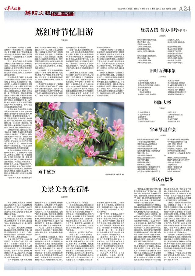 揭阳文脉·花地榕江