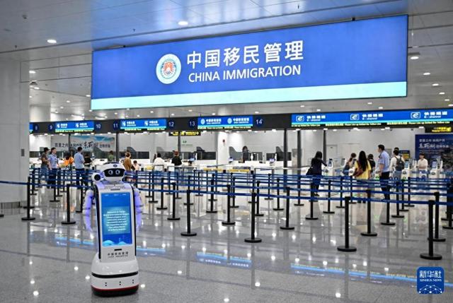 上合组织天津峰会丨天津机场口岸启用新入境查验场地