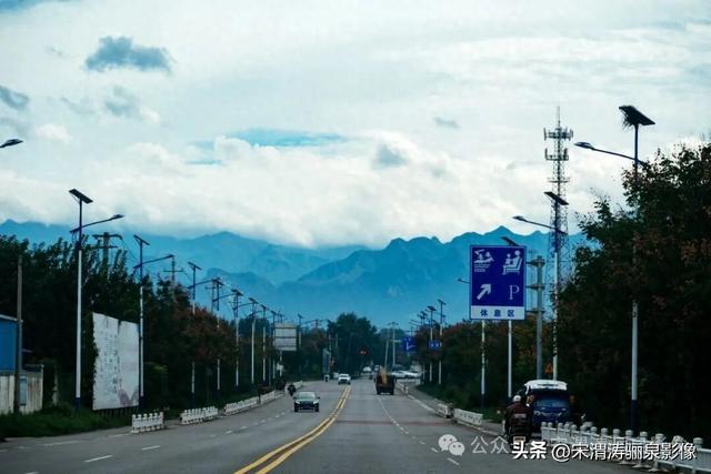 陕西渭南：天留山等南塬风光迤逦 清晰可见 宏伟大气