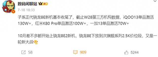 太猛，子系列单品激活130万，vivo这旗舰机成了