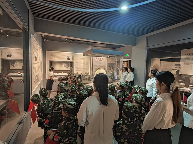 触摸历史 感知文明 ——宁县博物馆和博苑阳光幼儿园联合开展探秘宁博活动
