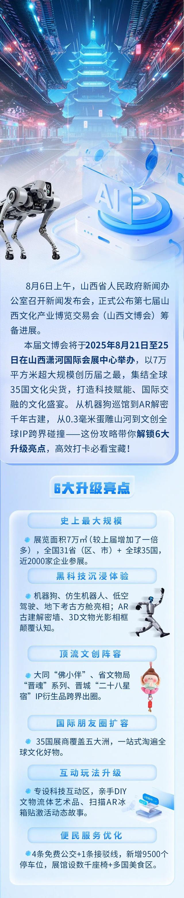 长图 | 看什么？怎么看？第七届山西文博会看展攻略来了！