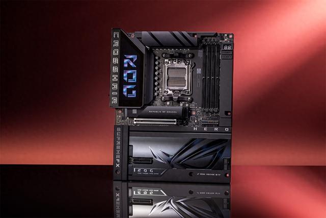 华硕发布ROG CROSSHAIR X870E HERO BTF：AMD平台旗舰ROG背置主板