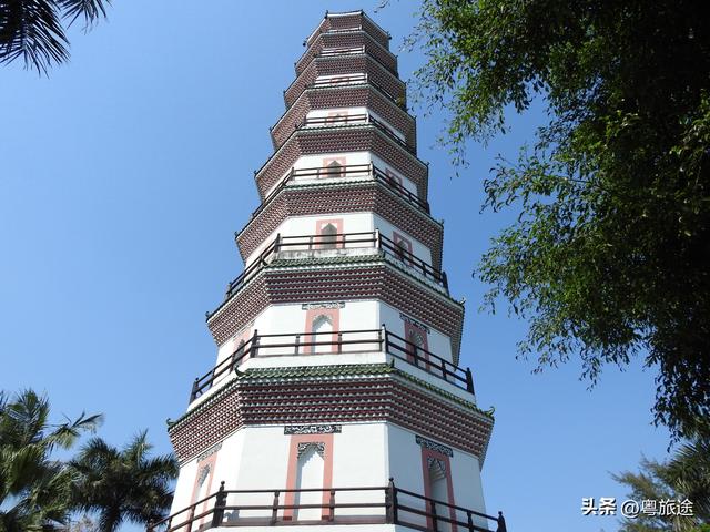 东莞金鳌洲塔，耸立东江边上，见证着岁月悠悠