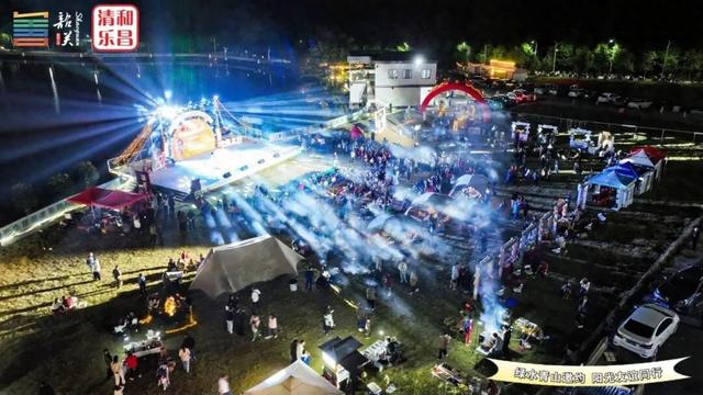 中法友好骑行活动带动乐昌夜经济 音乐与展销架起情感桥梁