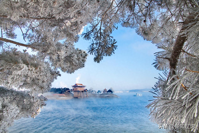 冬日雪暖阳“圈”出好风光：浑河之源，冰雪与红色的冬日交响