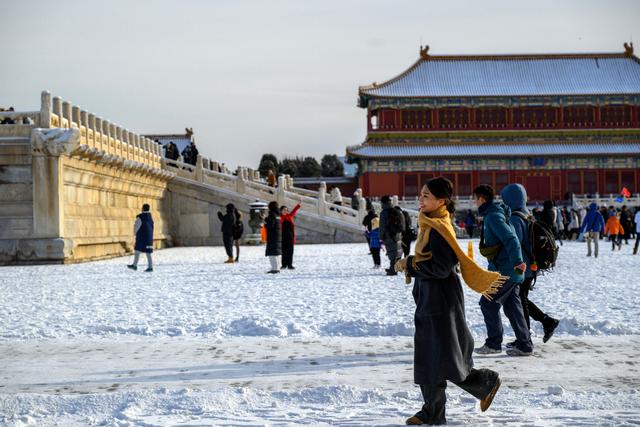 雪后初霁游故宫