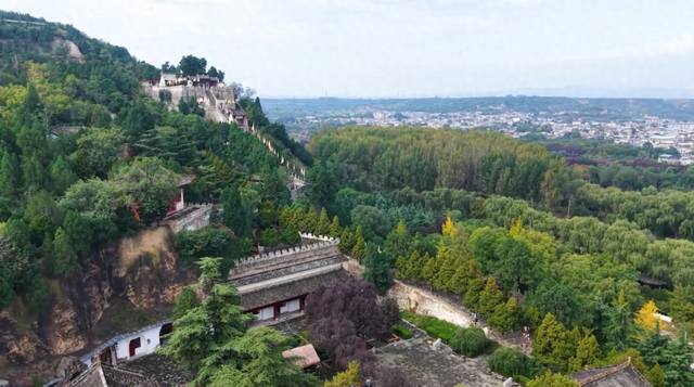 【创建5A景区 打造文旅精品】秋临韩城太史祠 古柏杨林记岁深