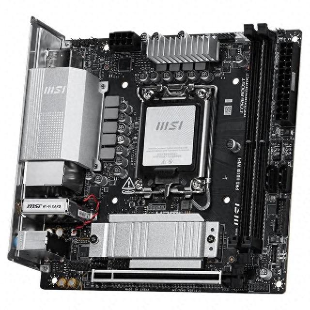 微星推 PRO H810I WIFI 主板