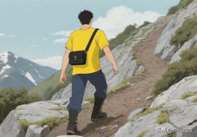 男子登山失足掉进山坳 黄埔警方紧急救援