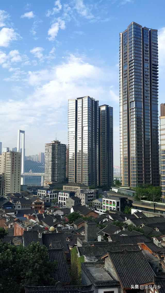 徒步行摄重庆城市风景