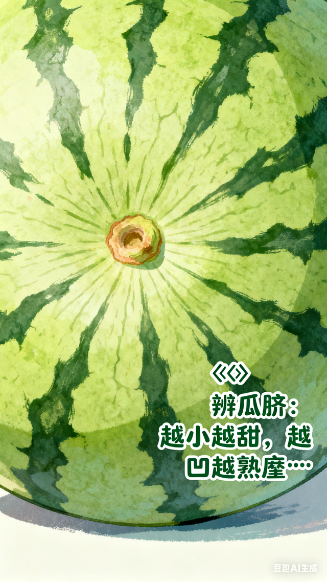 西瓜好吃是怎样挑选（牢记这四点）