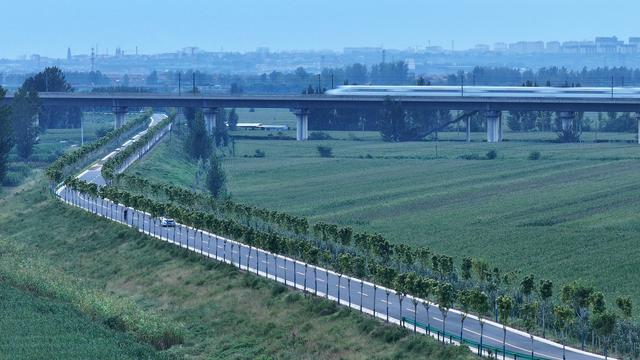 #运城头条#山西运城：黄河一号旅游公路秋色如画