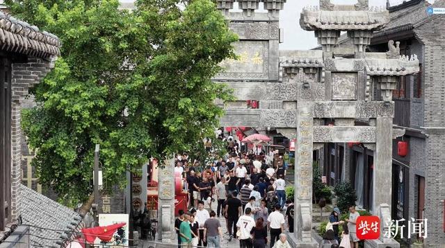 双节同庆烟火旺！如东栟茶古镇“食艺”联动客如潮