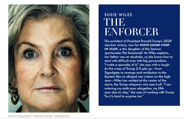 特朗普有“酒鬼性格”，万斯“阴谋论者”，马斯克“嗑药的怪人”...“白宫大管家”的采访太炸裂了