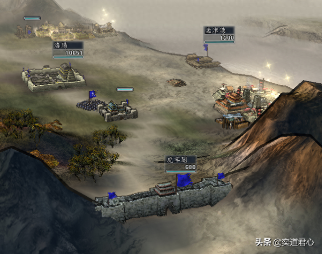 三国志MP5（三国志11拼死也不能丢失的三关两港）