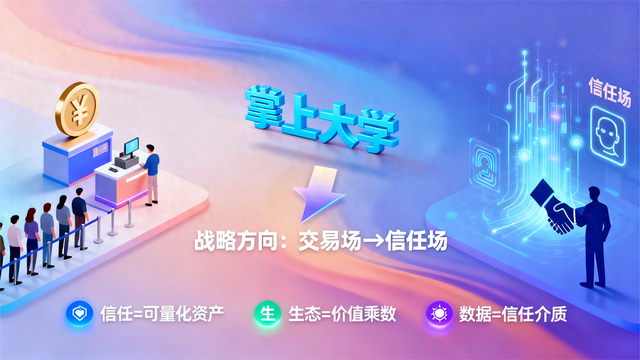 信任经济新物种：掌上大学如何以“生态逻辑”破局校园市场迷思
