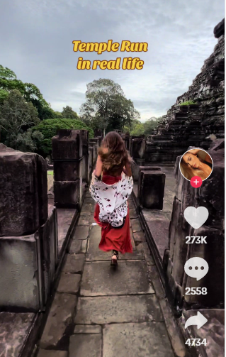 神庙逃亡考古专家任务（为拍短视频再现神庙逃亡）