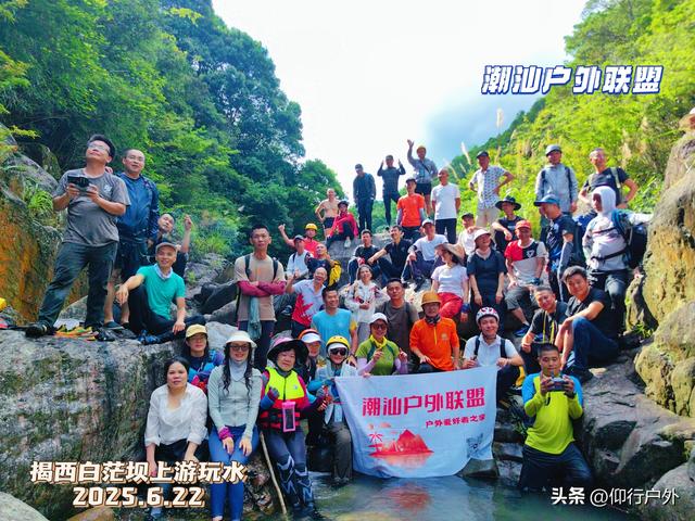揭西白芒坝上游休闲玩水