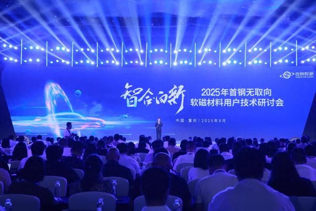 两款产品全球首发丨2025年首钢无取向软磁材料用户技术研讨会召开