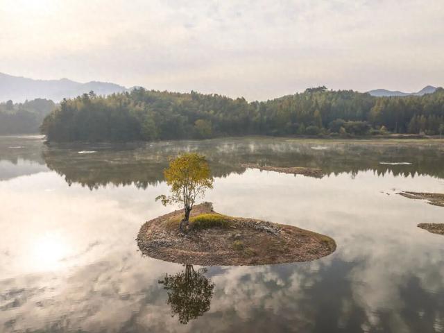 天空之镜，奇墅之秋 | 皖美冬日 | 第十五届安徽国际文化旅游节