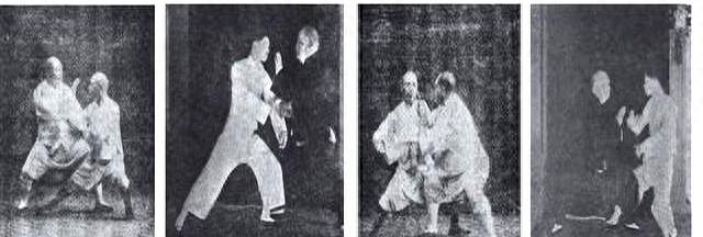 杨式老架一百零八式歌诀与杨澄甫先生拳照