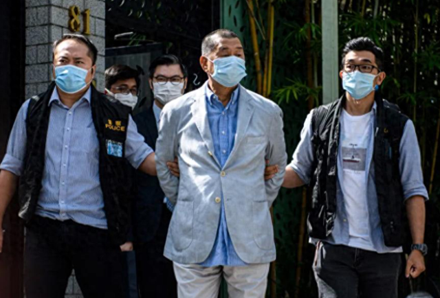 重判“卖国大汉奸”，黎智英串谋勾结外国势力等罪成立，中国没有心软	，西方找上门来，唱起了红白脸