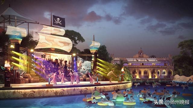 扬州大型水上乐园，6月18日建成开放！