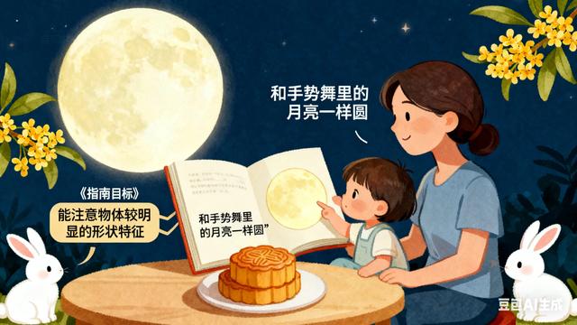 幼儿找东西游戏（用月儿圆圆练透指南目标）
