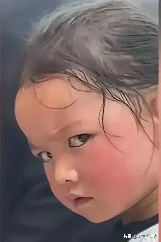 甘肃回族小女孩走红网络,真人版哪吒再现。
